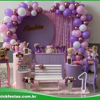 Decoração Fadinhas - Nick Festas ?????
Encante todos os convidados com a mágica decoração do tema F