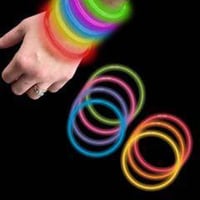 Pulseiras em neon - Casamento, 15 anos, formatura