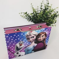 Maleta em cartonagem Tema Frozen