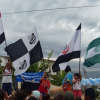 festival de bandeiras e hinos dos times