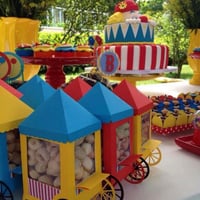 Carrinhos para pipoca