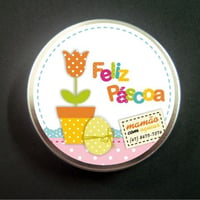 Latinha Pachwork de Páscoa