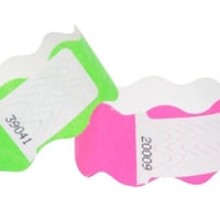 Pulseira de Lacre Adesivo - Tyvek Wave