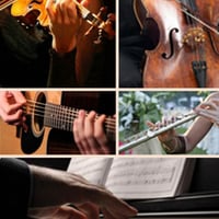 PACOTE BÁSICO: 5 instrumentos e 2 cantores.