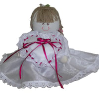 BONECA NOIVINHA PARA CARREGAR ALIANÇAS
