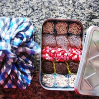 brigadeiros na marmita
