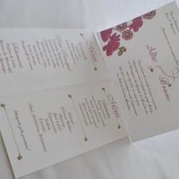 Convite de casamento FLORAL.