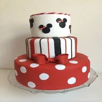 Bolo cenográfico Minnie