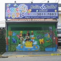 Fachada do salão