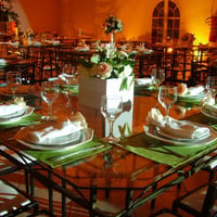 mesa de convidados