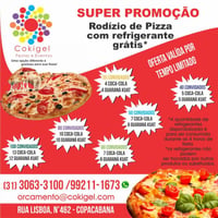 PROMOÇÃO REFRIGERANTE GRÁTIS