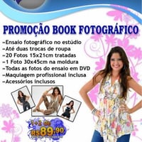 Promoção Book Fotográfico Simples