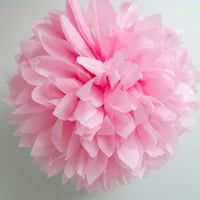pom poms de papel