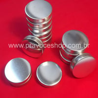 LATINHAS DE ALUMINIO 5cm diâmetro - https://www.pravoceshop.com.br