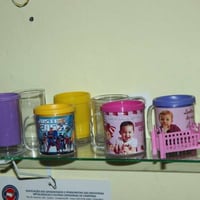 canecas fotos plastico