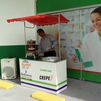 LOCUÇÃO COM USO DE PIPOQUEIRA ELÉTRICA E MAQUINA DE ALGODÃO DOCE