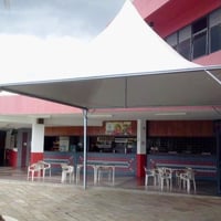 Tenda Chapéu de Bruxa 5x5 Branca