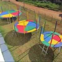 cama elástica nas medidas 2,44m - 3,05m - 4,27m
