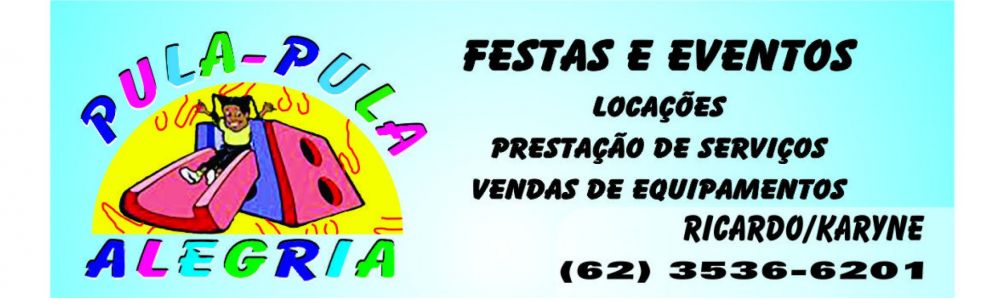 Pula Pula Alegria Locações e vendas 62 3536-6201