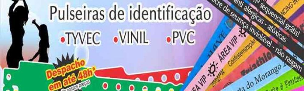 Printag Identificação - Produtos para identificaão de público e sistemas de controle.