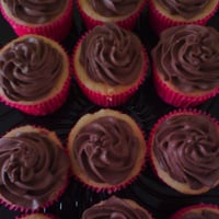 Cupcake de brigadeiro