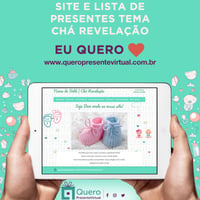 Chá de Fraldas -  Quero Presente Virtual