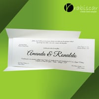 Convite de Casamento - C001