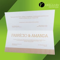 Convite de Casamento - C003