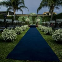 Cerimonia de casamento em sitio com flores naturais