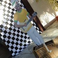 Painel de chão sambista
