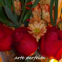decoração com flores
