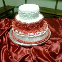 vermelho e branco 
casamento