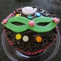 cupcake tematico de carnaval