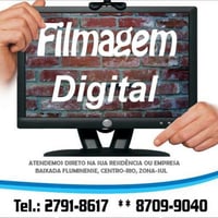 FILMAGEM DIGITAL  + FOTOS + SOM + BANNER + TELÃO