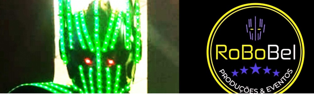 Robos Led animação casamentos festas eventos robo