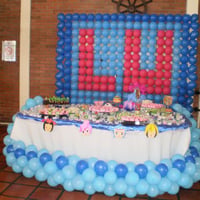 mesa decorada