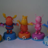 TOPO DE BOLO OS BACHYARDIGANS
