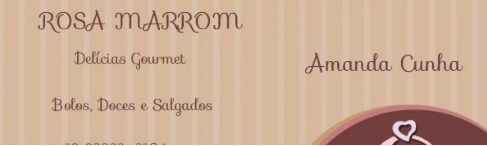 Rosa Marrom- Delicias Gourmet