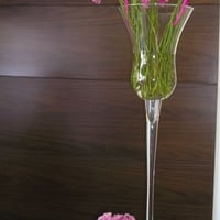Arranjos em taça com flores Lilas com mini arranjinho