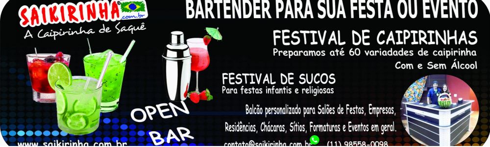 Saikirinha - Open Bar de Caipirinhas