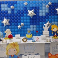 Este ano decoração reinado está em alta, pequeno príncipe baby ótima opção para o primeiro ano de v