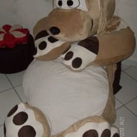 Puff cão gigante