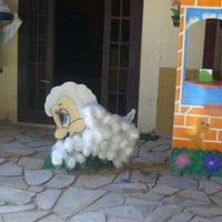 OVELHA PORTA ALGODÃO DOCE