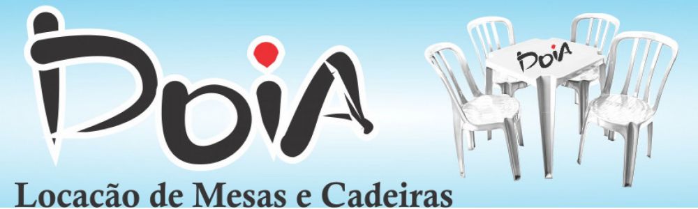 Doia Locação de mesas e cadeiras plásticas
