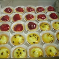 tortinhas de morango e maracuja