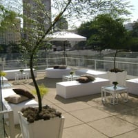 Ambientação para o dia - lounges