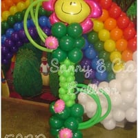 Escultura Jardim /Arco iris