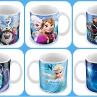 CANECA PORCELANA FROZEN 325ML