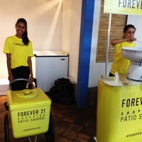 Inauguração da 1º Loja Forever 21 / BH/MG ( Pátio Savassi / 2015) *Pipoca/Algodão Doce / Chup-Chup.