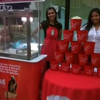 Ação Cauê Intercement / Entrega de pipoca aos clientes.
*Pipoca.